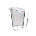 Clear Polycarbonate Measuring Cup, 4 Qt, Pack of 12 C13029