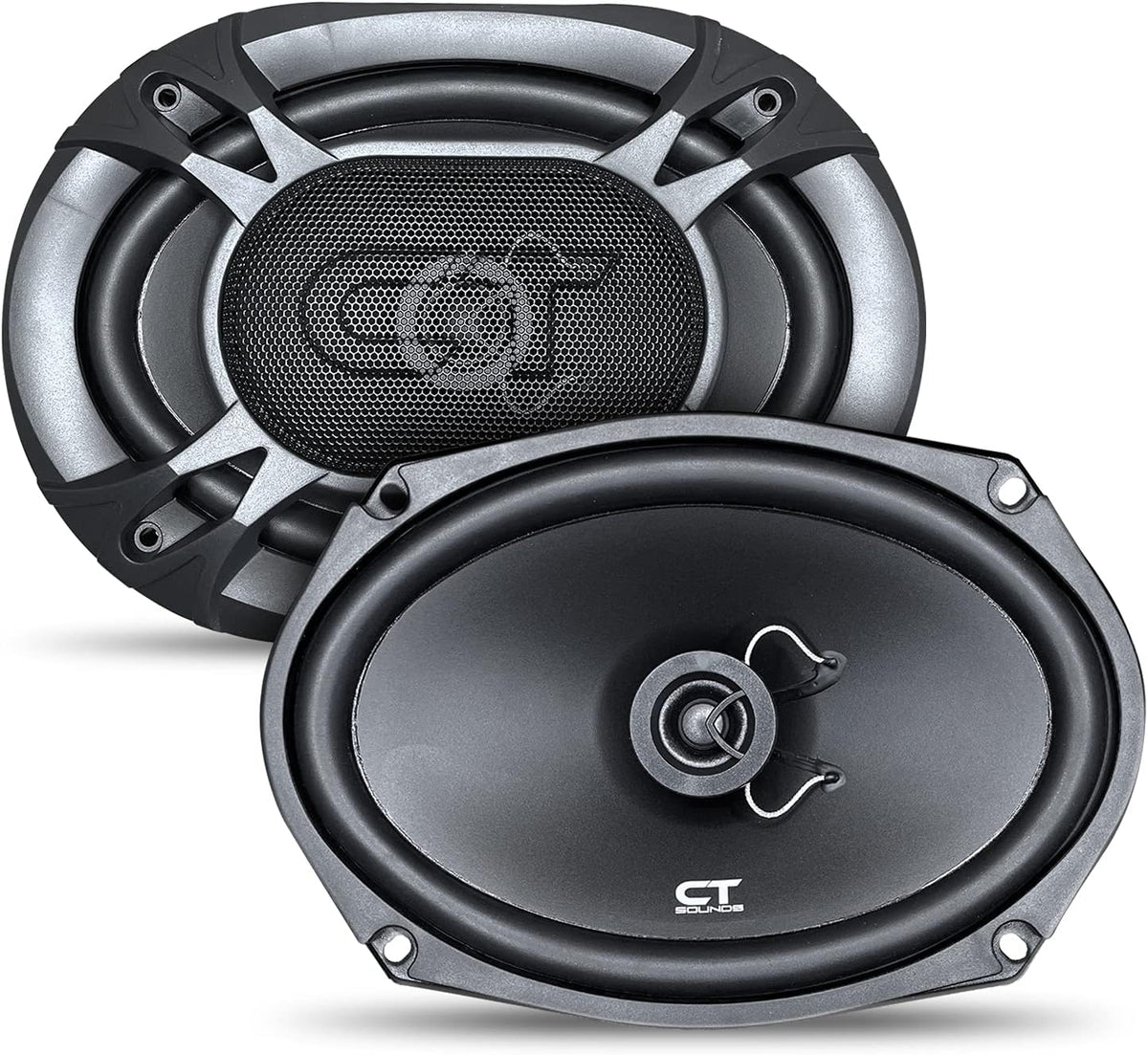 6x9 Inch Coaxial Car Speakers, 200 Watts Max, Pair L23646