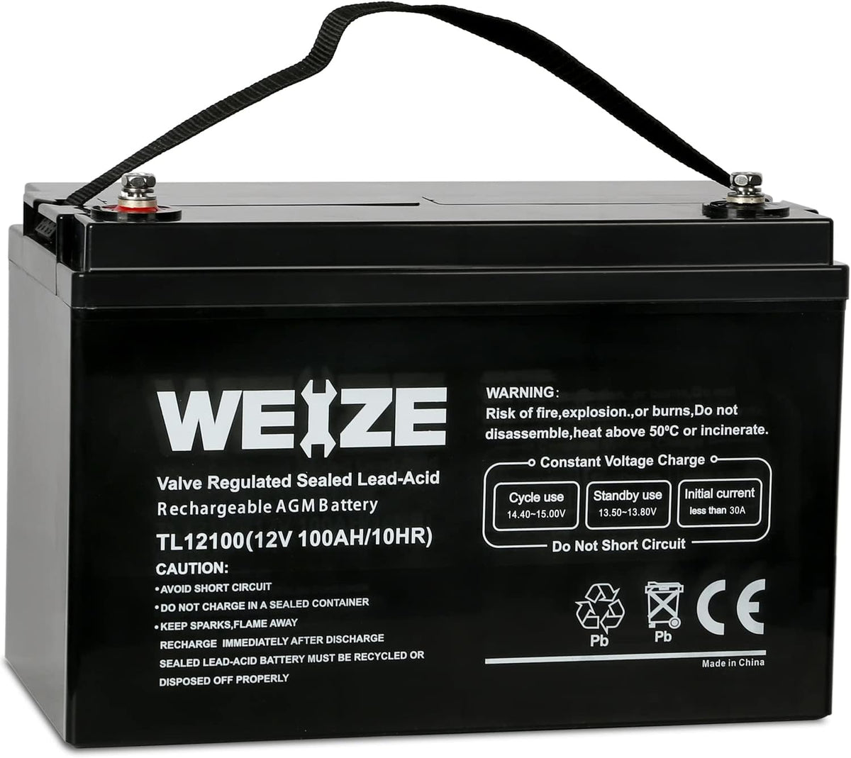 12V 100AH Deep Cycle AGM Battery L1902