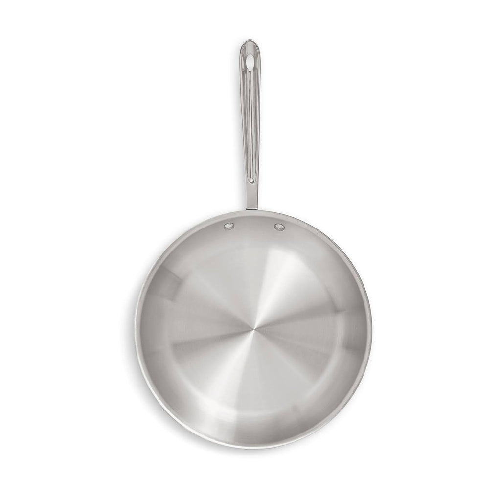 Brushed Stainless 10x22 Fry Pan T1479