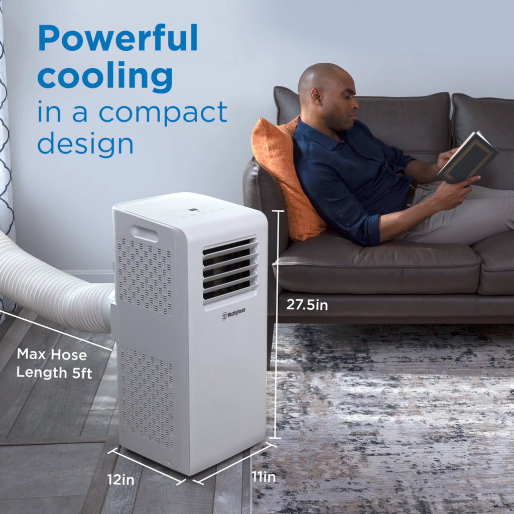 8,000 BTU Portable Air Conditioner with Remote S956339
