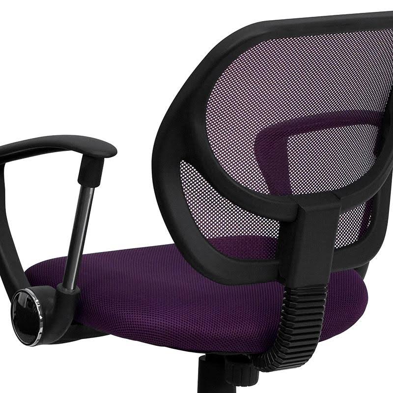 Red Mesh Mid Back Task Chair P8178