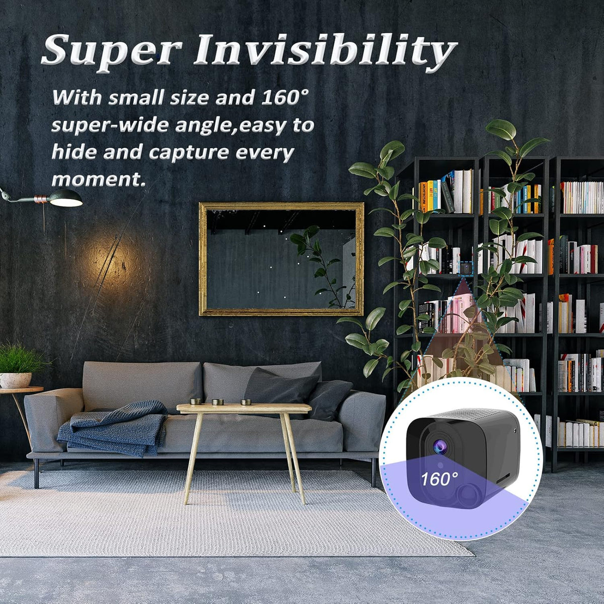 4K WiFi Hidden Camera with Night Vision C766