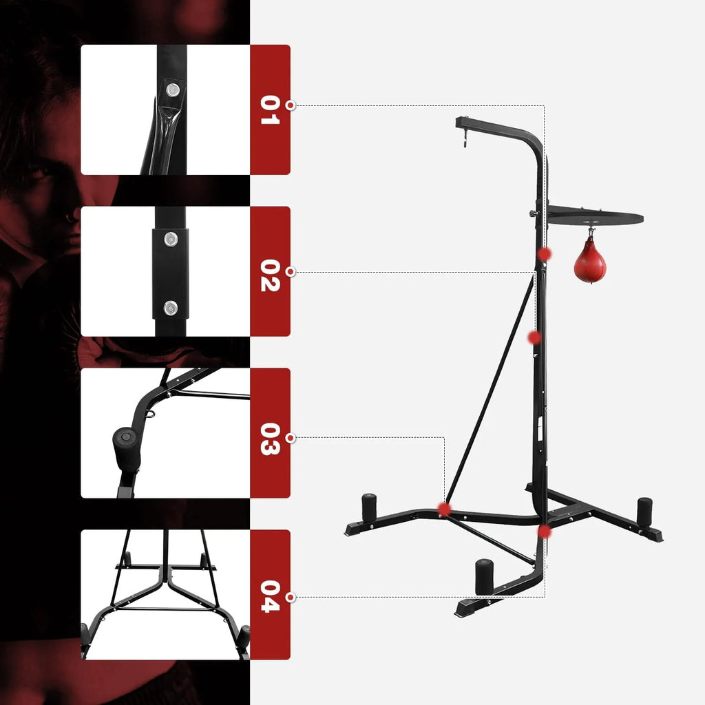 Boxing Bag Stand with Speed Bag Y10258