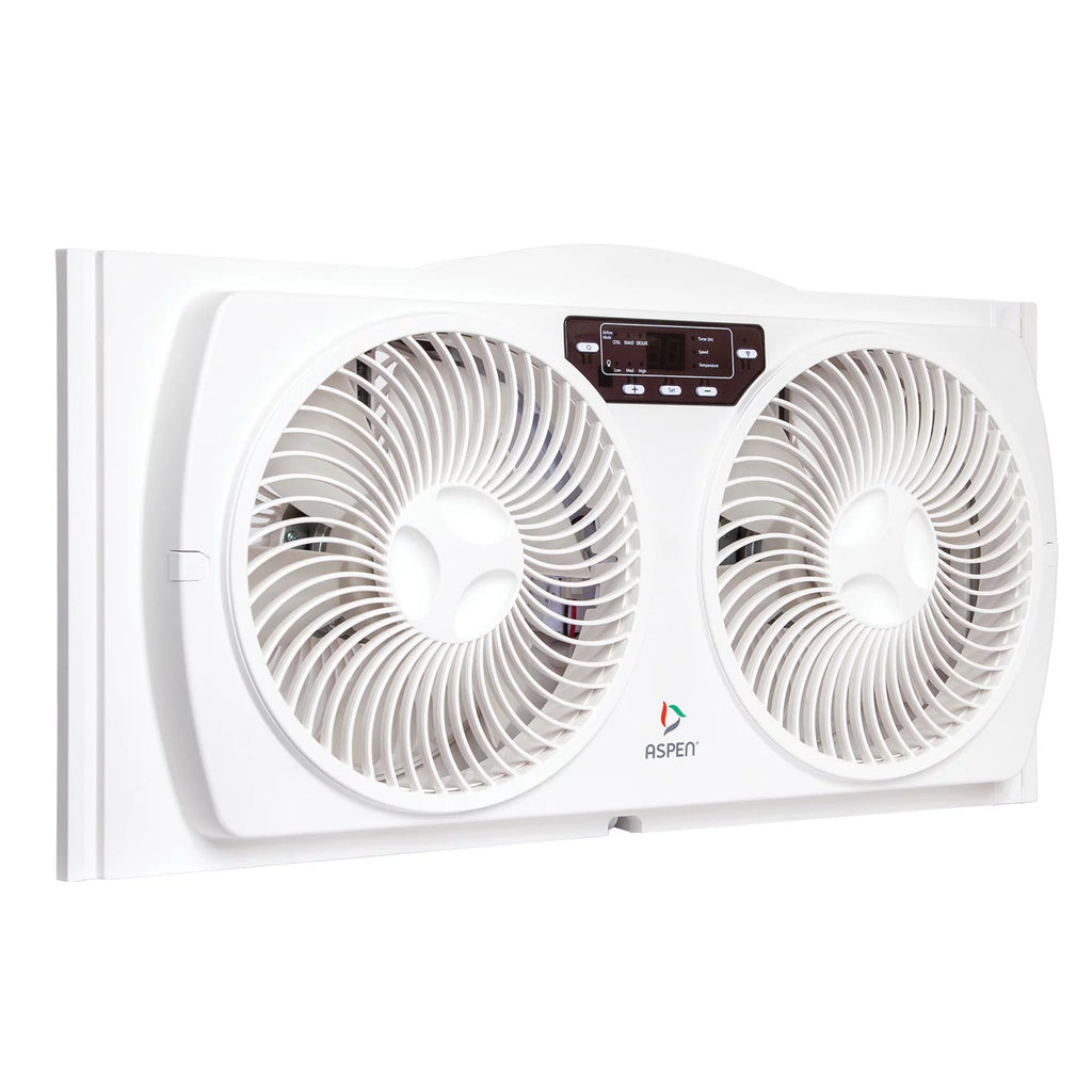 Smart Wi-Fi Window Fan with Washable Blades Y2737