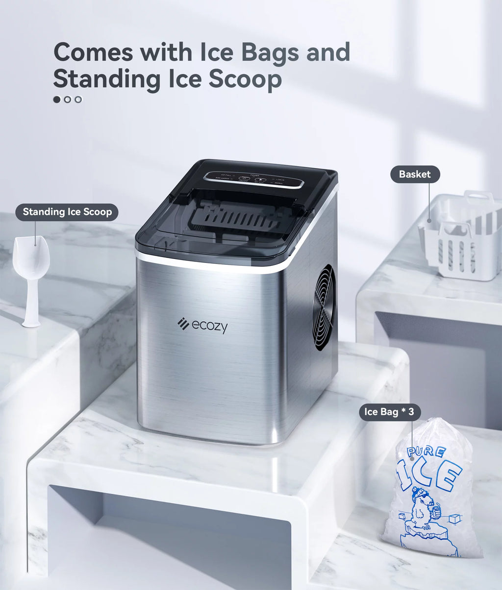 Ice Maker Countertop 9 Cubes 6 Mins G23430