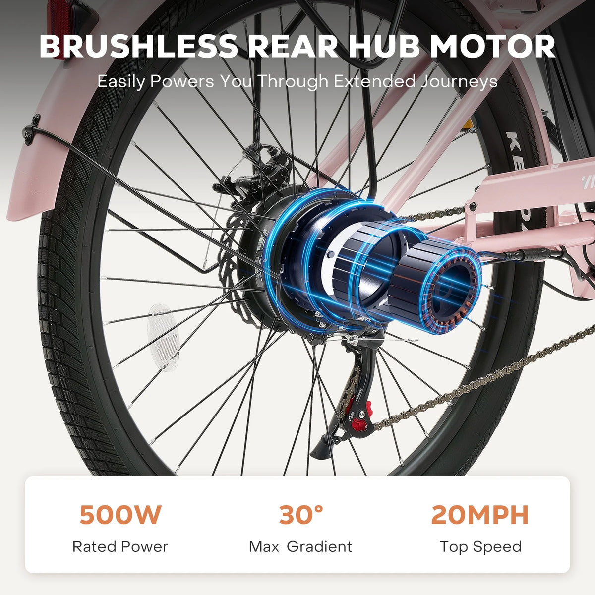500W Electric Bike with 48V 13Ah Battery H20974