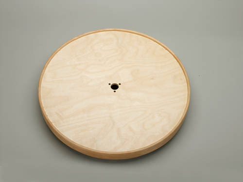 32x22 Natural Wood Lazy Susan B2919
