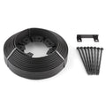 2-inch Tall 30-ft Plastic Black Landscape Edging O415