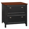 Antique Black Lateral File Cabinet G380