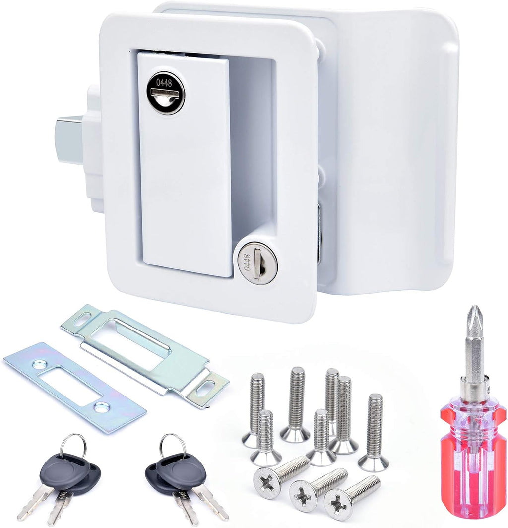 RV Entry Door Lock with Paddle Deadbolt F37671