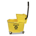 12 oz. - 32 oz. Side-Press Squeeze Wringer Plastic Bucket Combo Y996545
