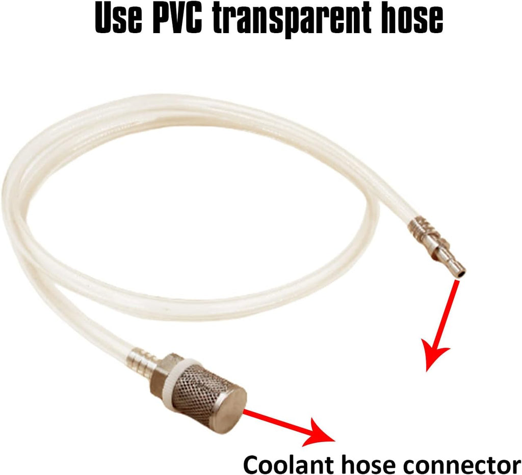 Coolant Vacuum Refill Kit with 8PCS Rubber Adapters Sleeves X375267
