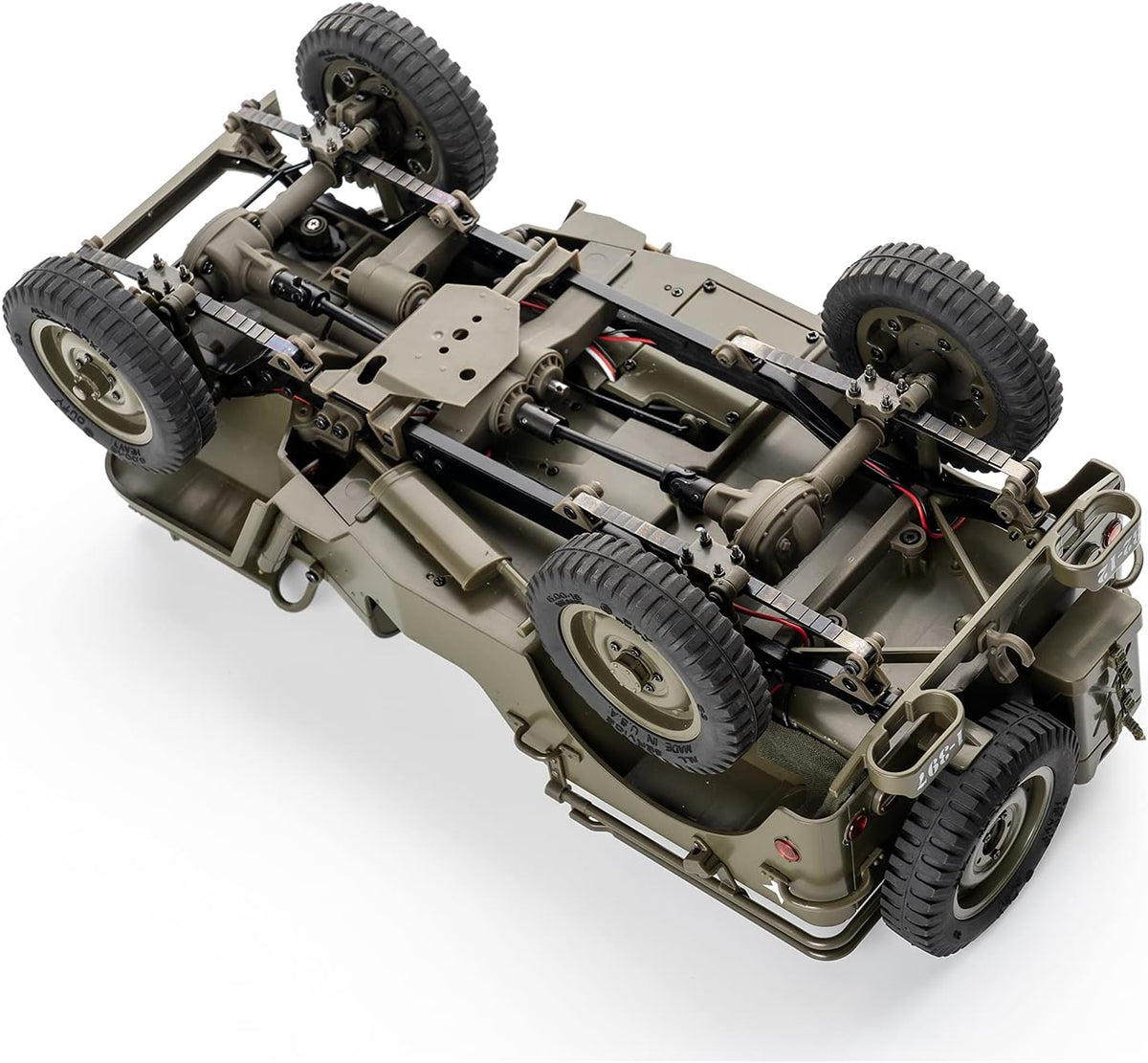 1/12 1941 MB Scaler RC Jeep 4x4 RTR RC Rock Crawler Military O941735
