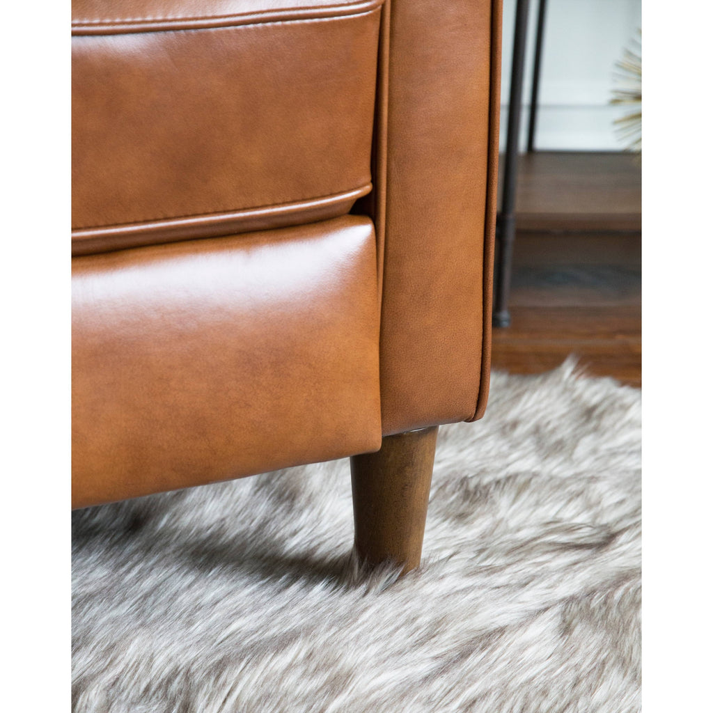 Top Grain Leather Pushback Recliner R17235