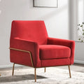 Red Accent Arm Chair P5278