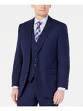 Navy Slim Fit Stretch Single Breasted Blazer Jacket D97103