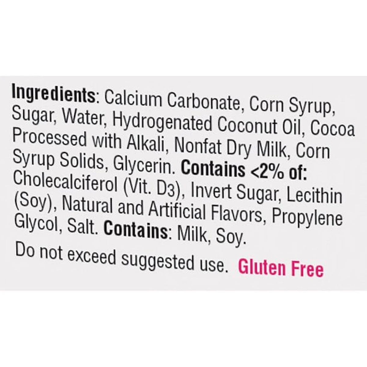 Calcium & Vitamin D Soft Chews Chocolate Truffle 60 Each (Pack of 6) X6559
