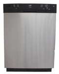 24″ Built-In Stainless Steel Tall Tub Dishwasher S1460