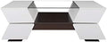 White Wood Storage Coffee Table L79212