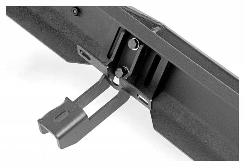 Black Drop Side Step Bars Y341
