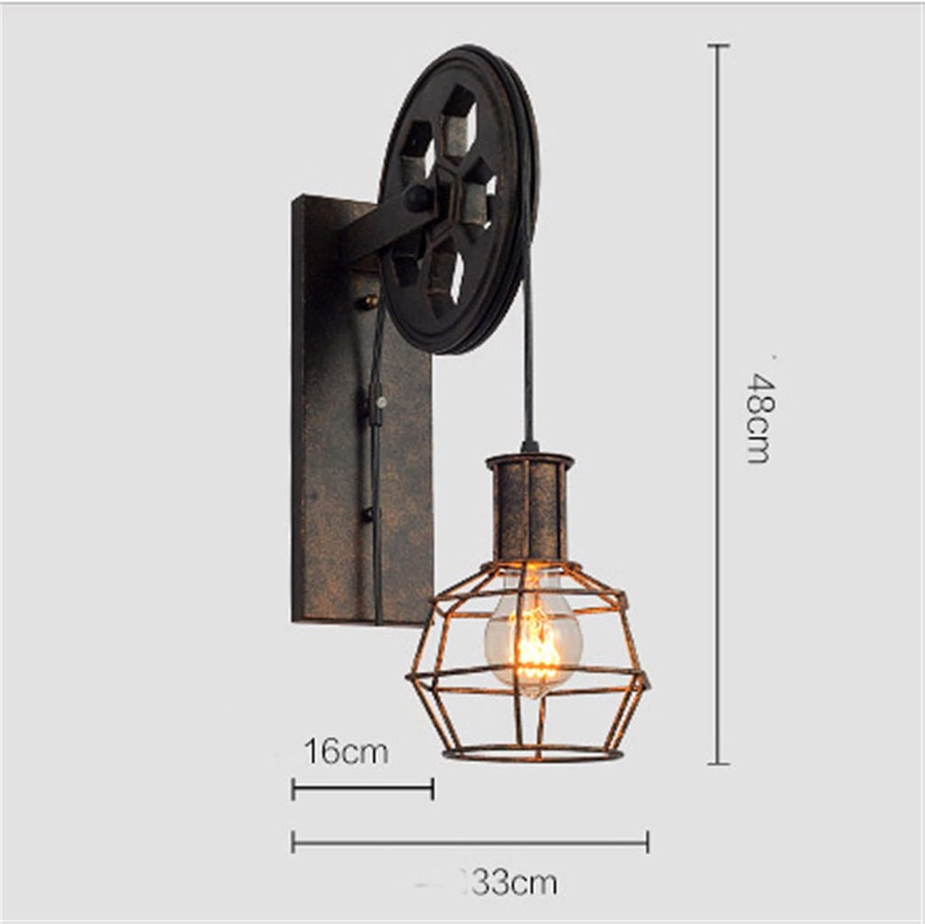 E27 Metal Wall Light F8537