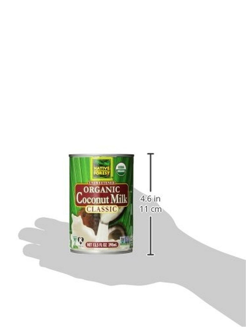 Organic Classic Coconut Milk 13.5 oz Cans (Count of 12) C374