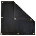 Black Polyester Canvas Tarp W840302