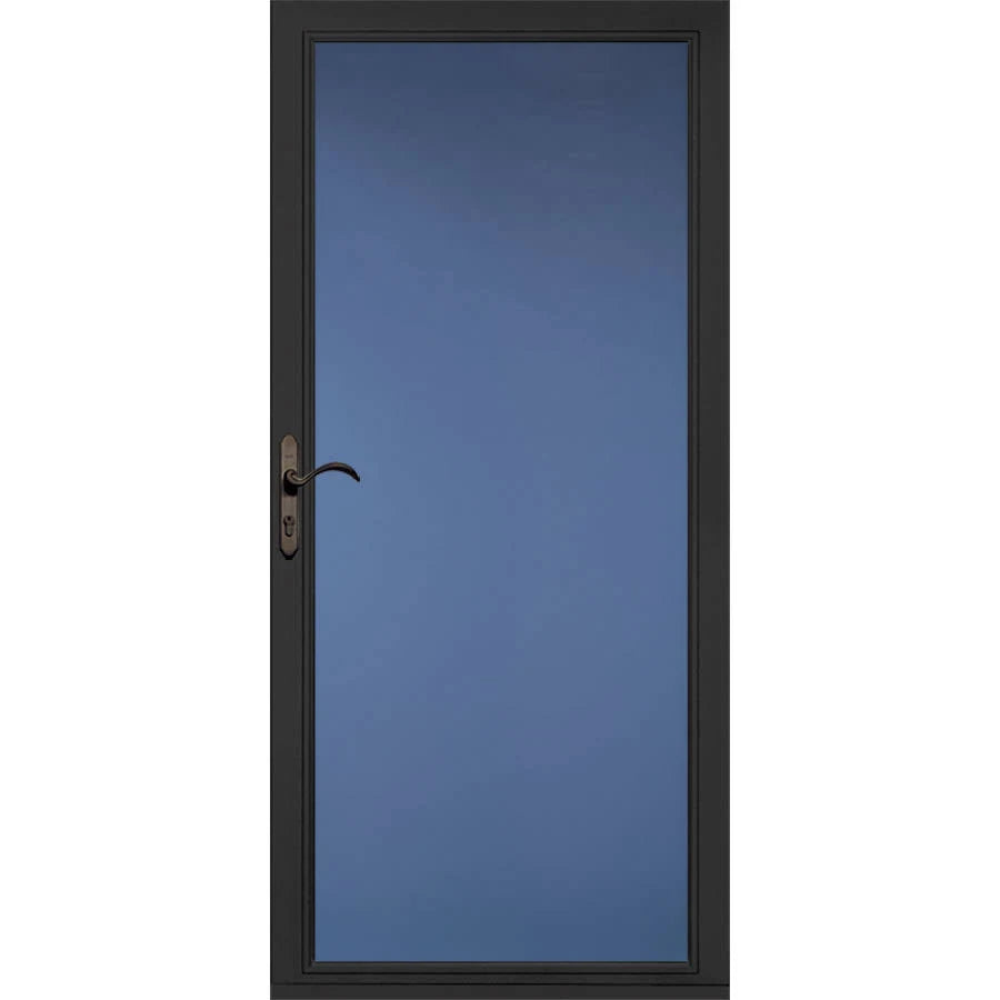Black Full-view Aluminum Storm Door L45387