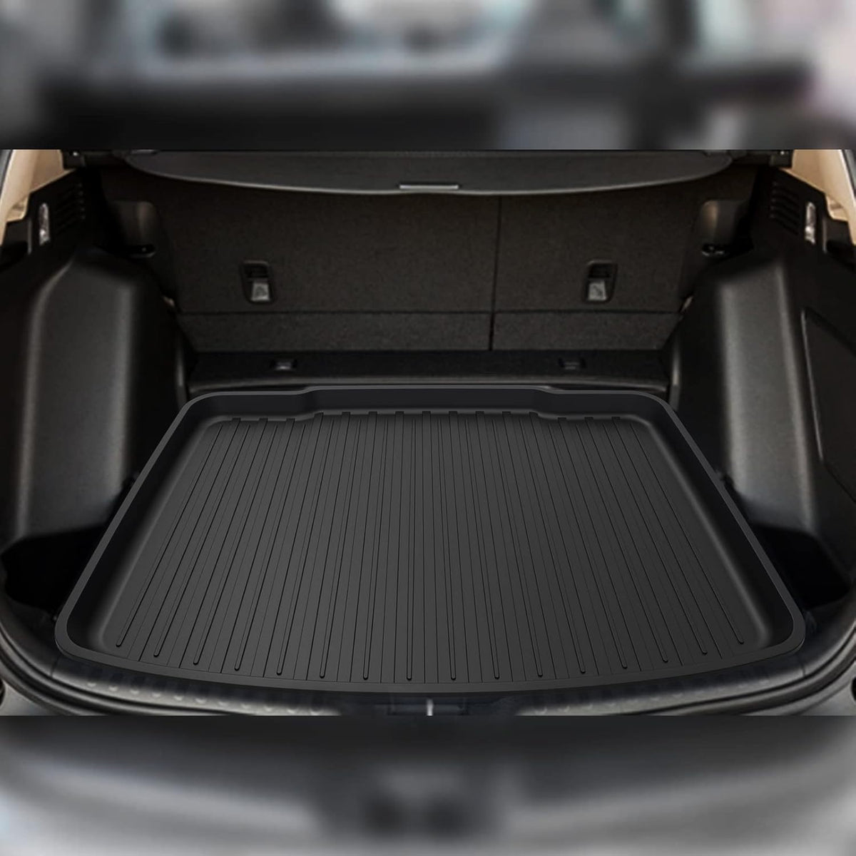 All Weather Black Cargo Trunk Liner Mat F77687