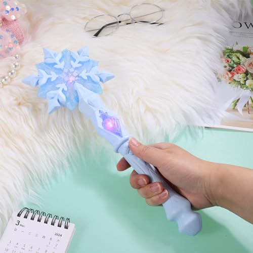 Light Up Wand Snowflake Princess Wands F4066