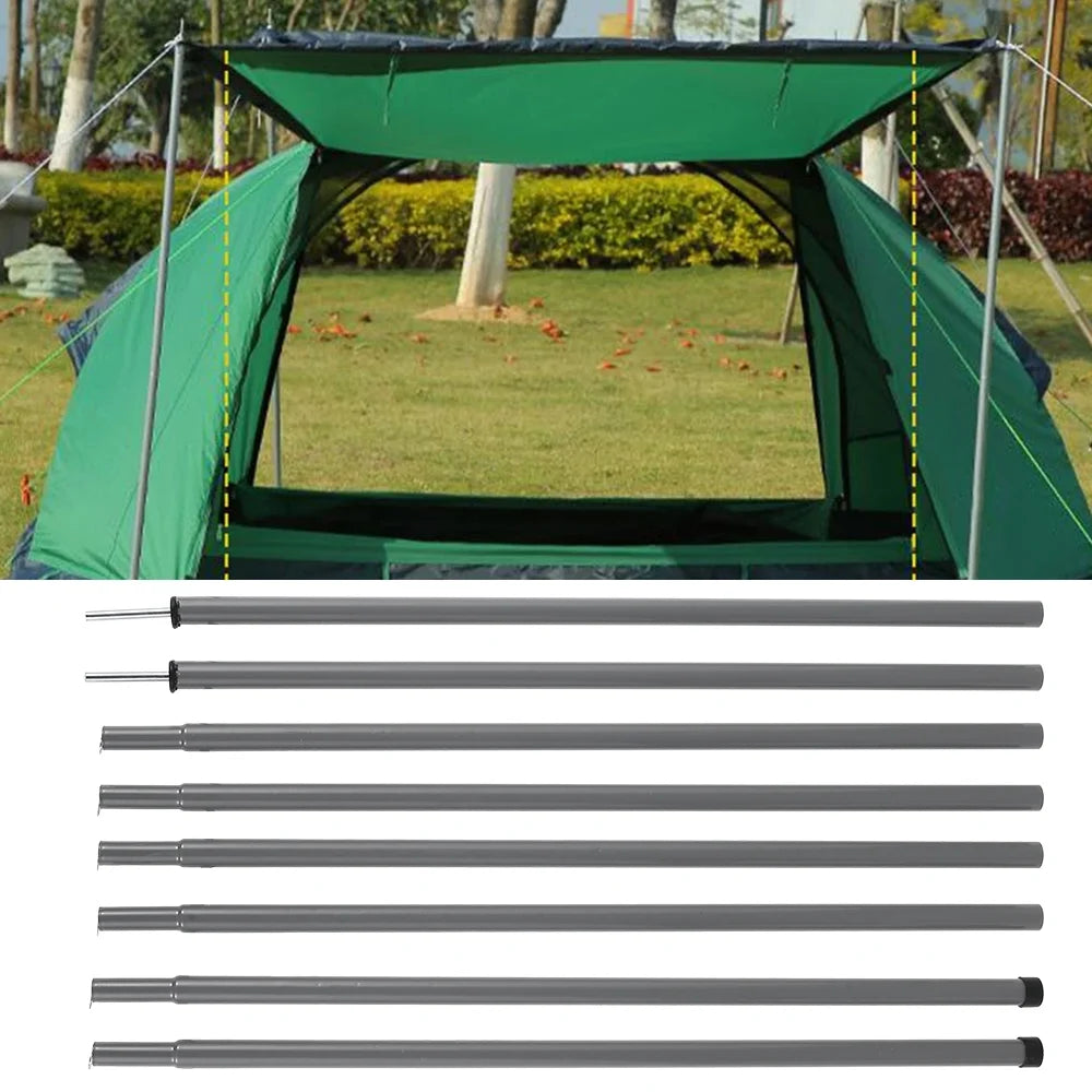 Adjustable Universal Iron Tent Poles for Camping Canopy Q917