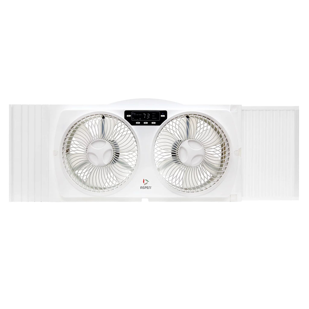 Smart Wi-Fi Window Fan with Washable Blades Y2737