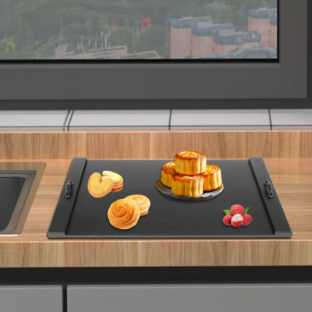 Black Stove Top Cover Chopping Board T953788