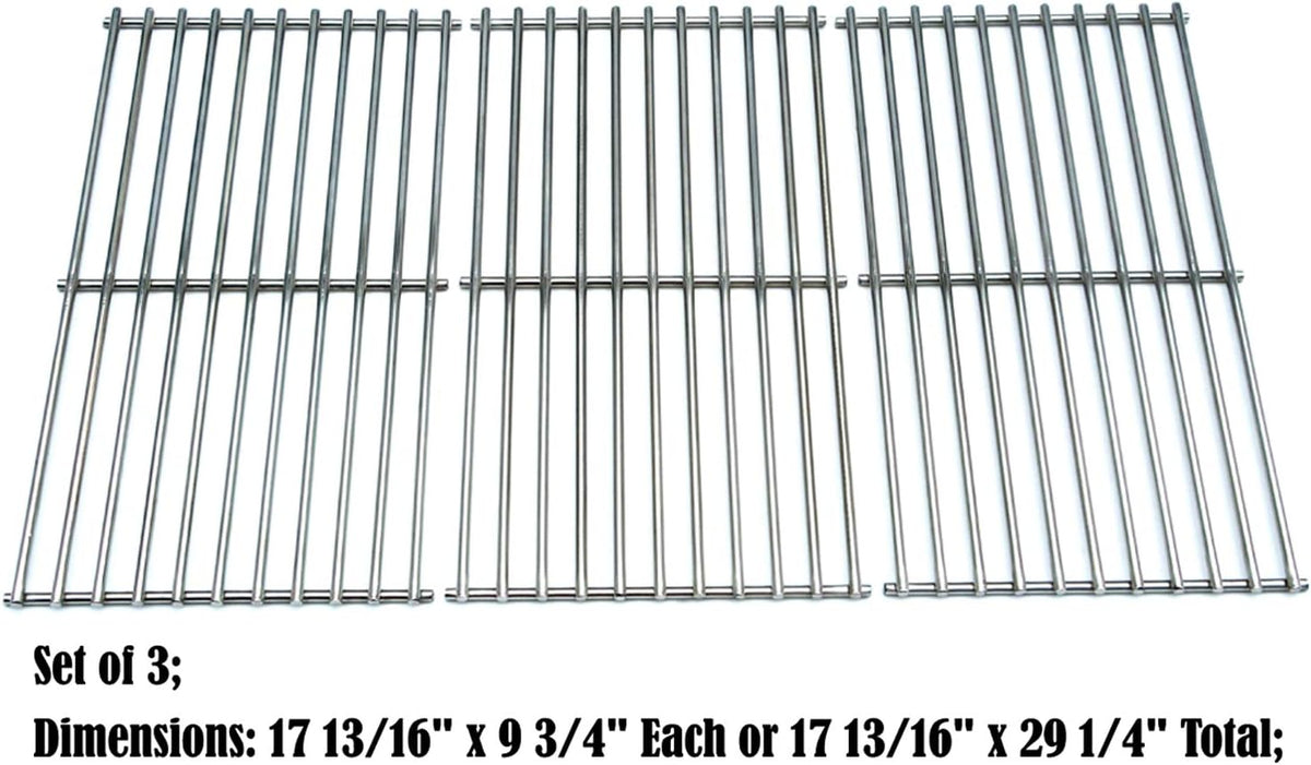 Solid Stainless Steel Cooking Grids Pack of 2 L706649