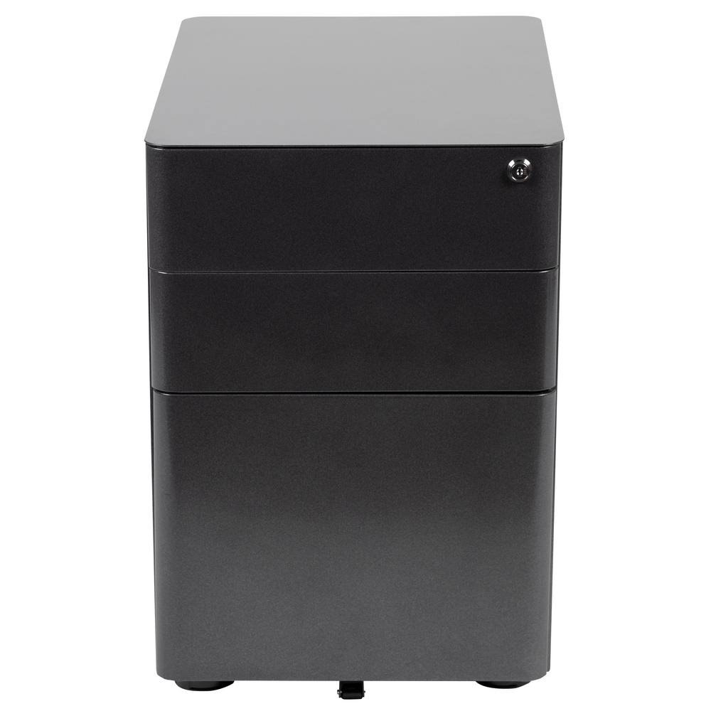 Black Vertical File Cabinet P45701