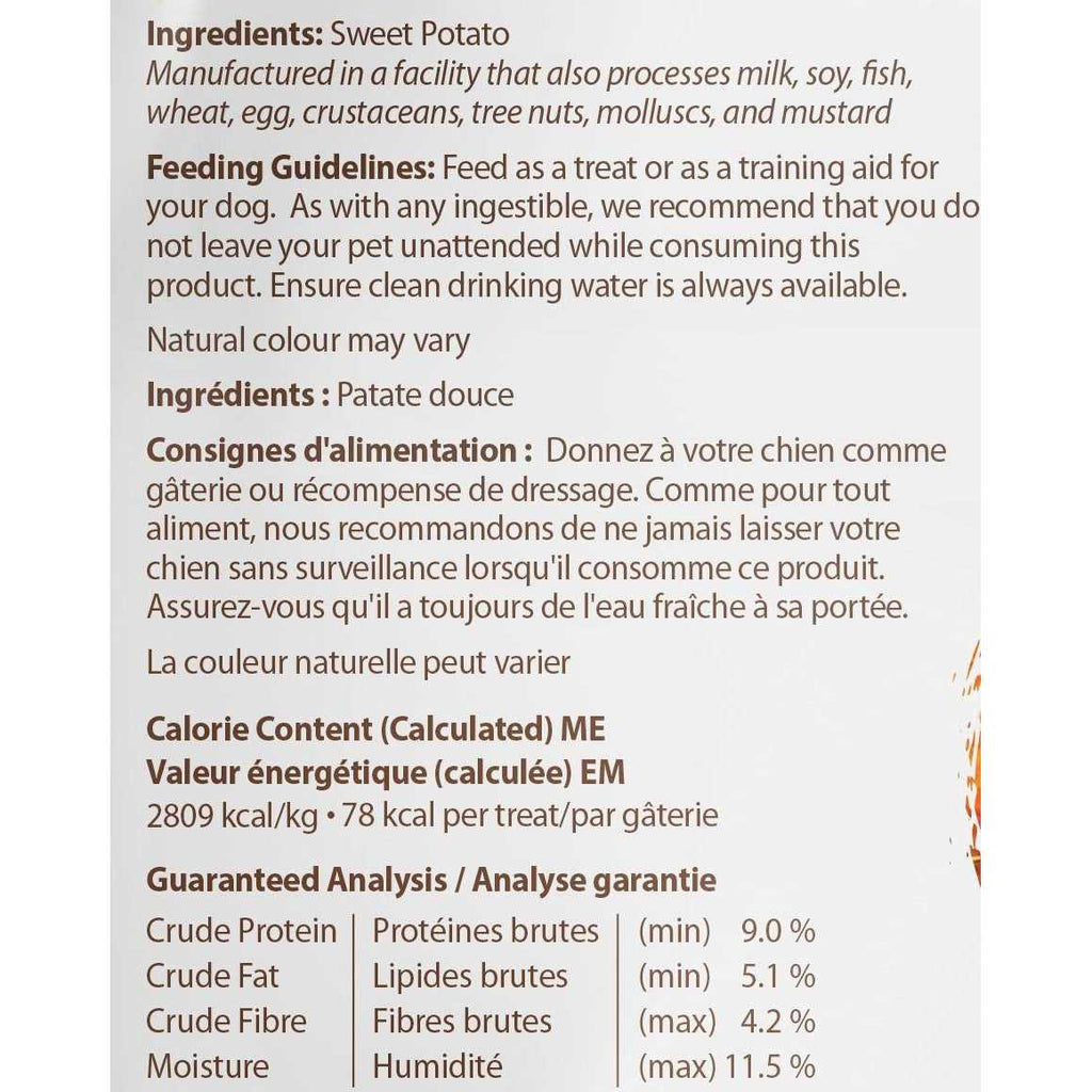 Sweet Potato Dog Treats D783