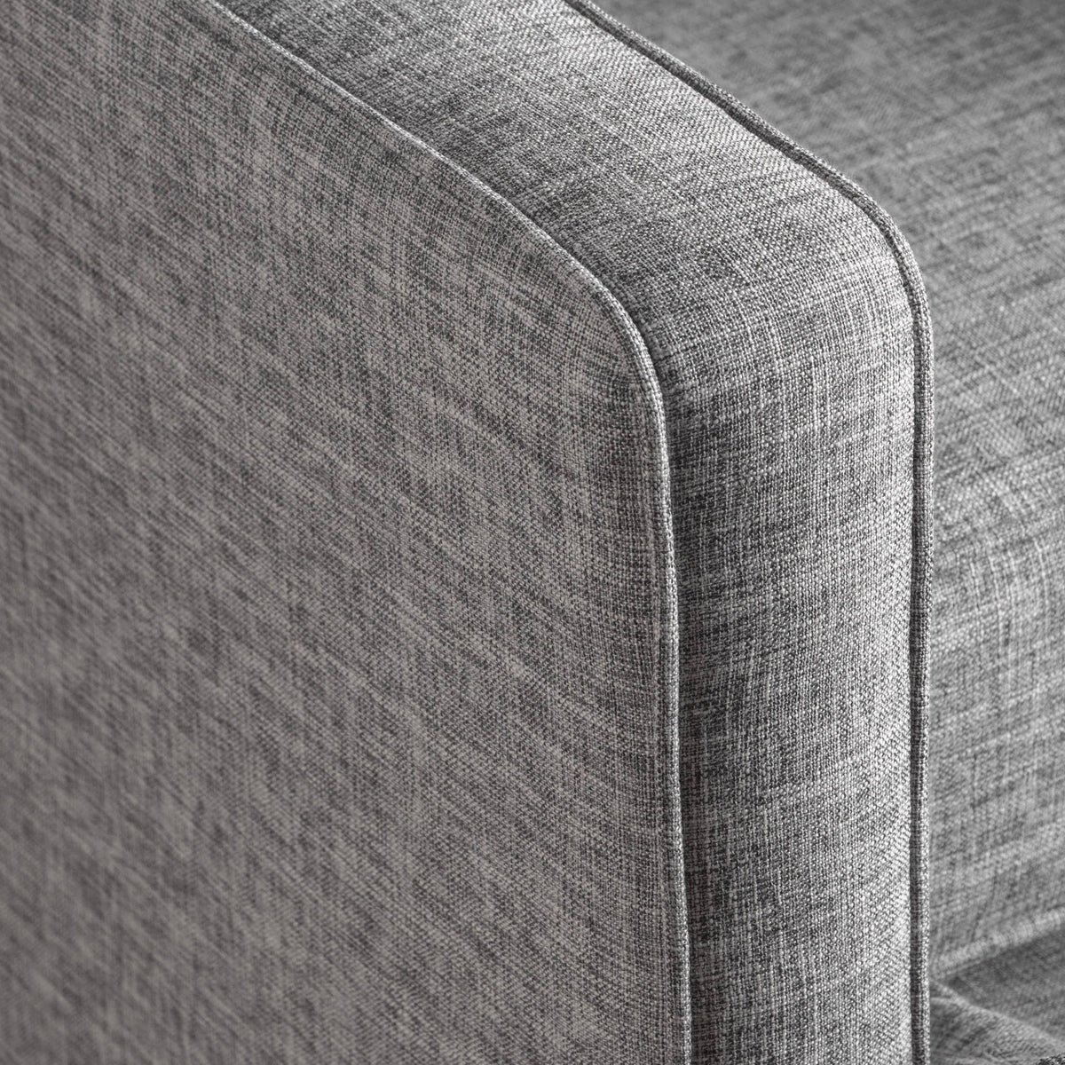 Fabric Recliner Set of 2 Light Grey Tweed J202116