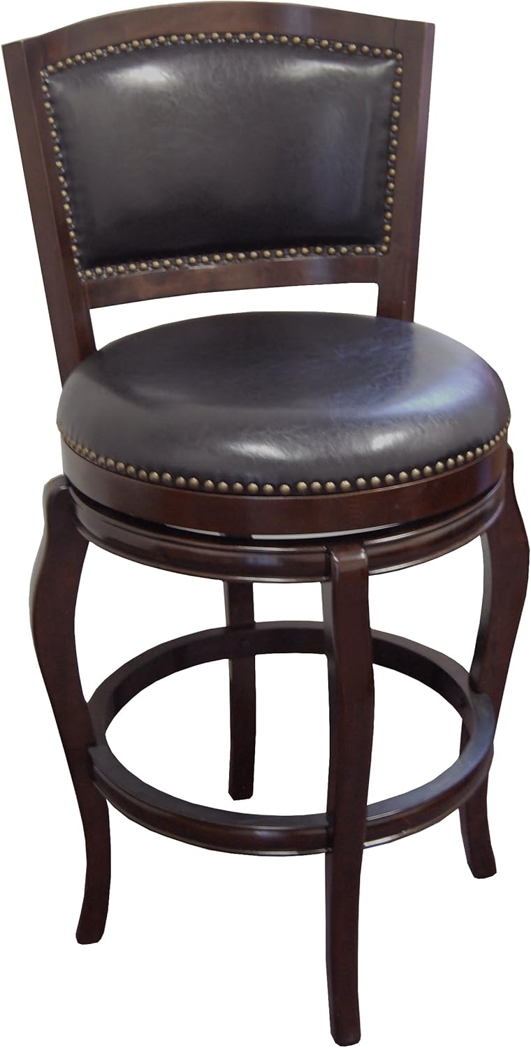 Cappuccino 29-Inch Swivel Stool K957