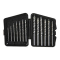 13 Piece High Speed Steel Drill Bit Set F744