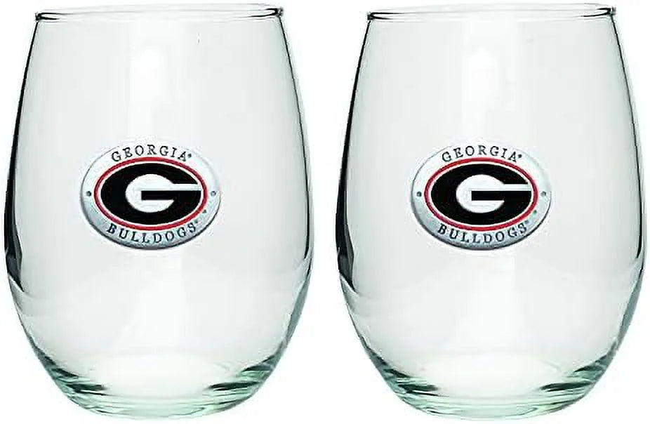 Stemless Glass Goblets Set Of 2 I8811