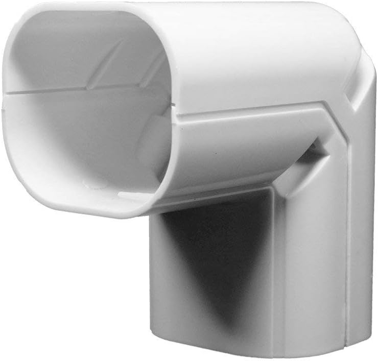 Decorative PVC Wide Line Cover Kit for Mini Split Air Conditioners and Heat Pumps L518
