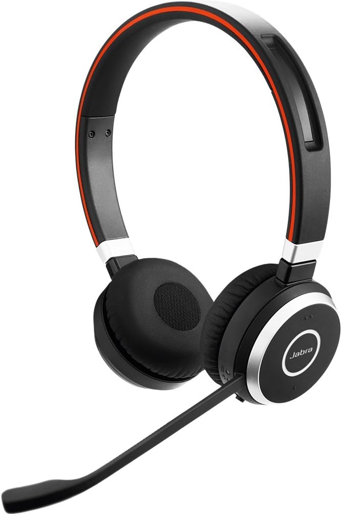 Jabra Evolve 65 UC Wireless Headset Mono with Link 370 USB Adapter Bluetooth Headset K25211