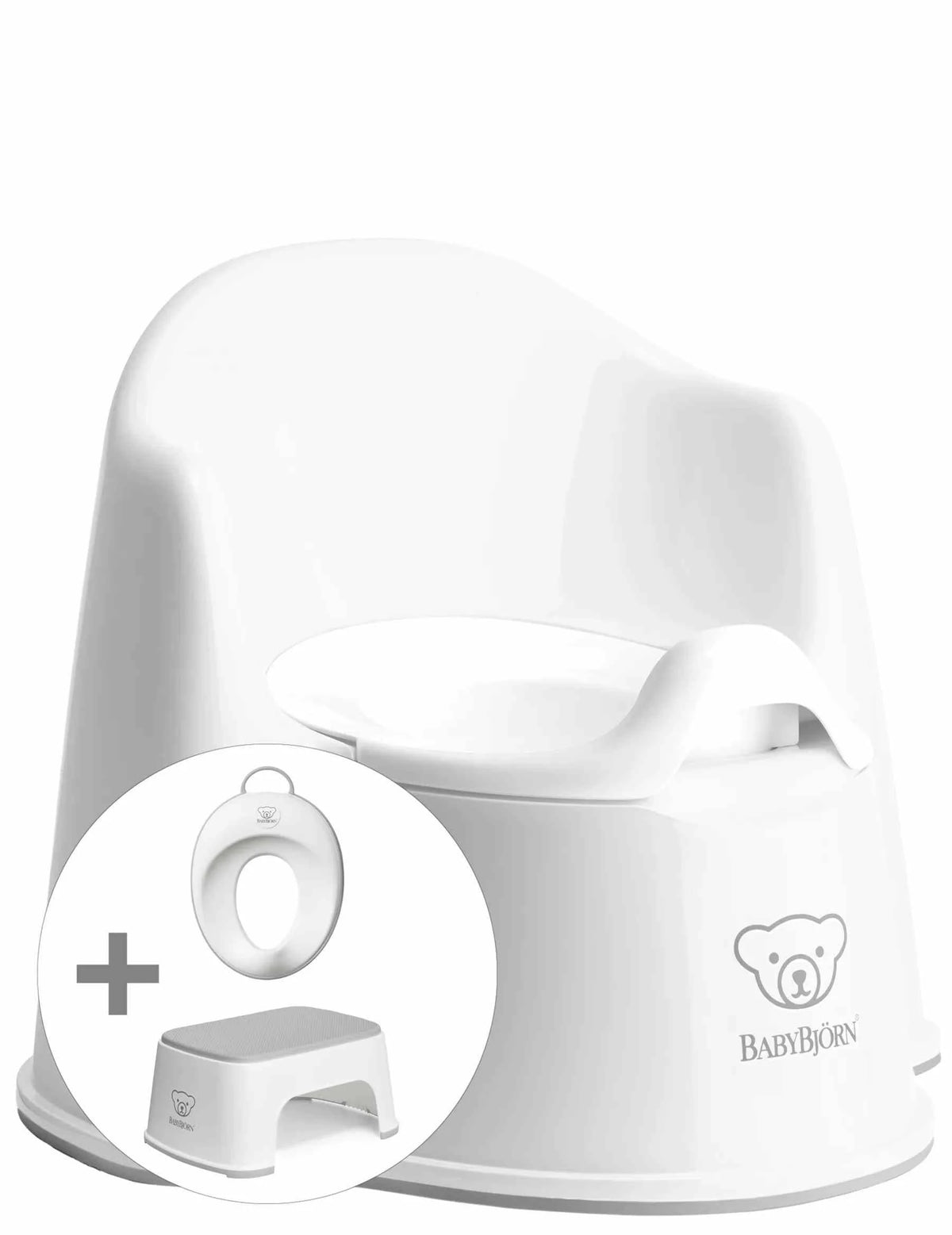 White/Gray Potty Training I33923