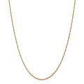 14kt Yellow Gold Singapore Chain 18 inch Lobster Clasp V794