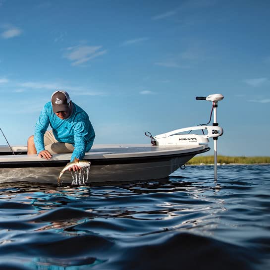 55 Lb. Thrust 52 In. Shaft Saltwater Electric Trolling Motor Q407