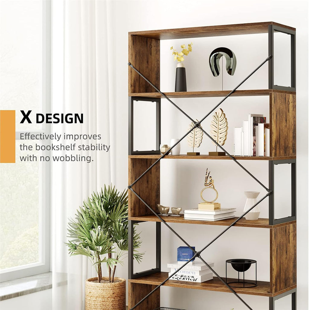 5-Tier Bookshelf Storage Rack T730