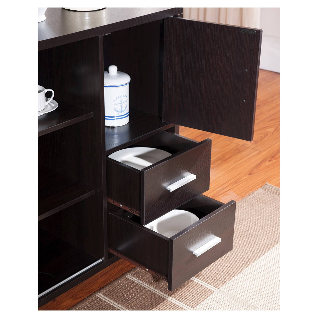 Sliding Door Buffet Server Cappuccino Y579561