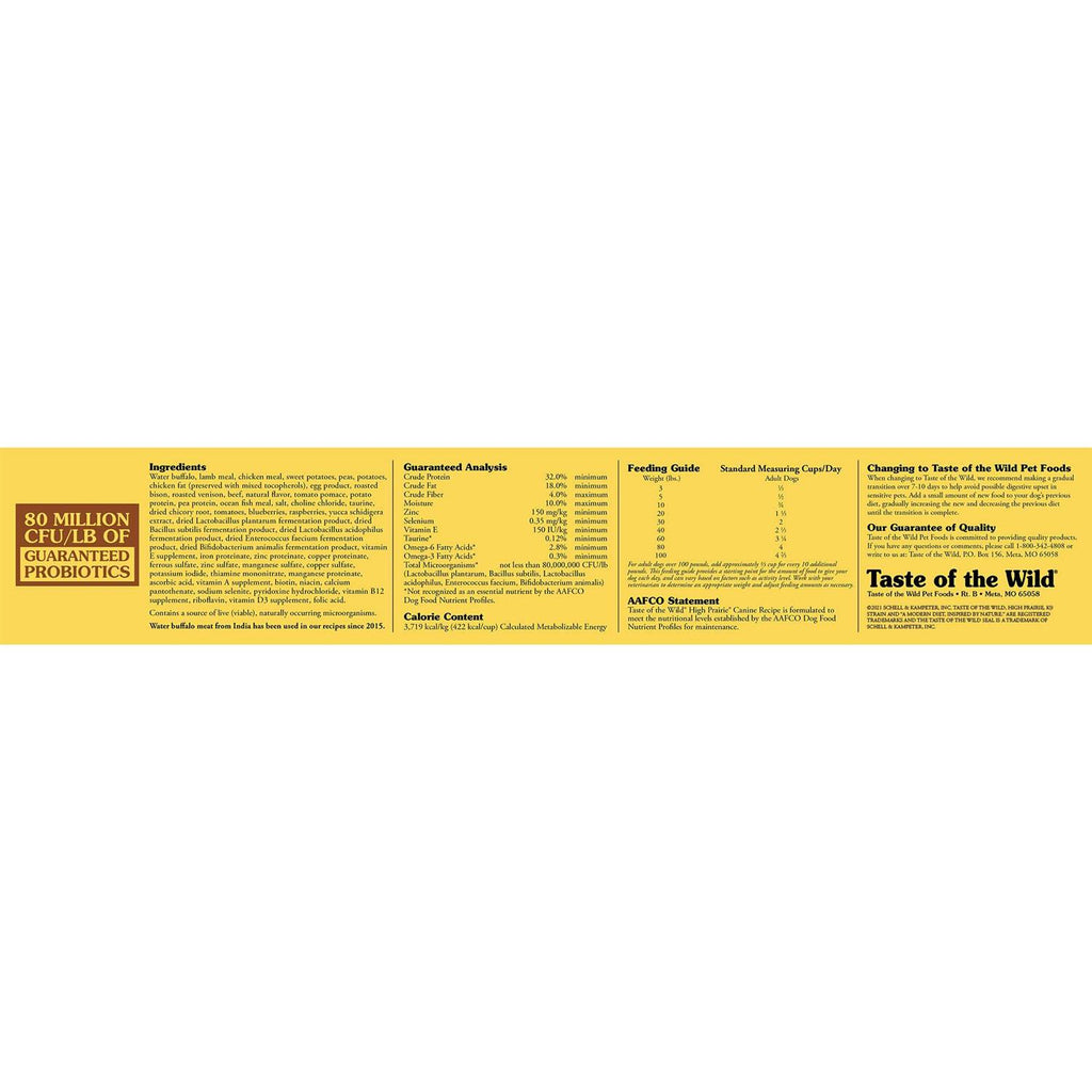 High Prairie Dog Food U6564