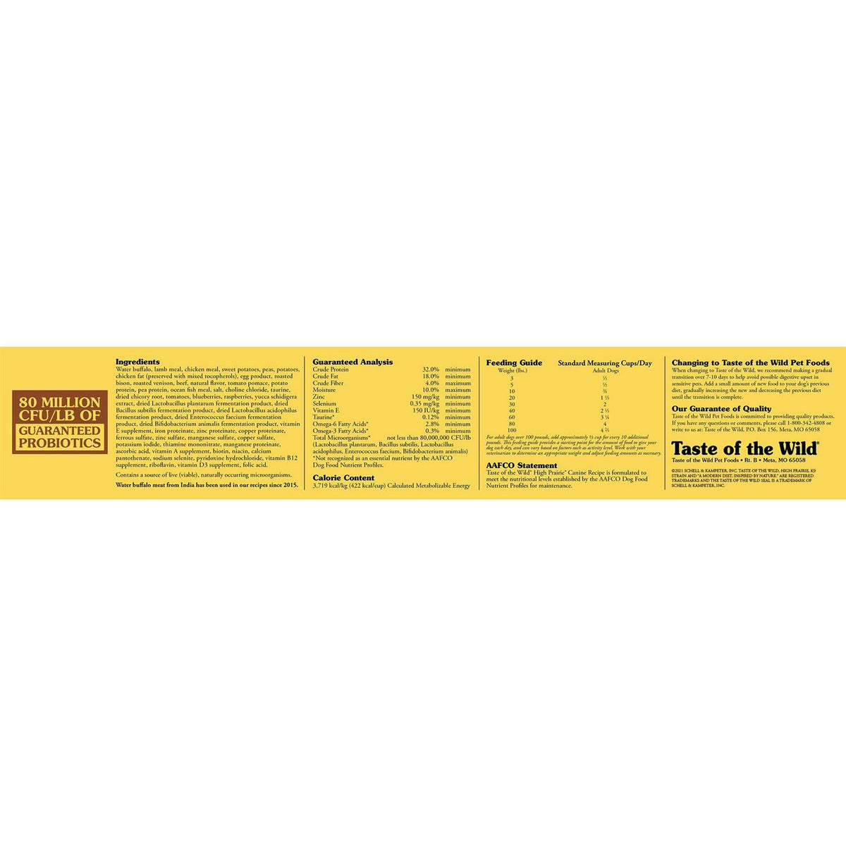 High Prairie Dog Food U6564